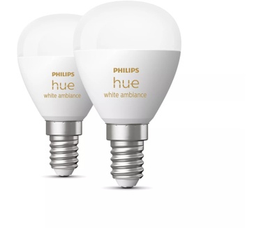 Philips Kogellamp - E14 slimme lamp - (2-pack)