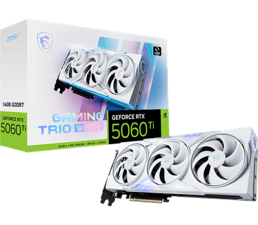 MSI GeForce RTX 5060 Ti 16G GAMING TRIO WHITE