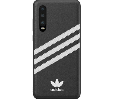 Adidas 3-Stripes Back Case voor Huawei P30 - Zwart Zwart