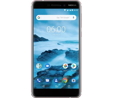 Nokia 6 (2018) 3GB ram, 32GB opslag Wit
