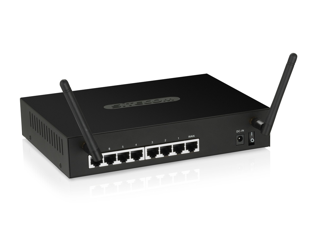 network 1gbps switch Router Wireless   Sitecom N300 Gigabit Kenmerken VPN