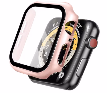 Imoshion Full Cover Hardcase voor Apple Watch 4 / 5 / 6 / SE 40 mm, Roségoud