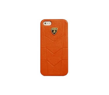 Lamborghini Lamborghini Aventador Leather Backcover Apple iPhone 5/5S (orange)