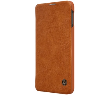 Nillkin Qin PU Leather Book Case - Samsung Galaxy S10E - Bruin  Bruin