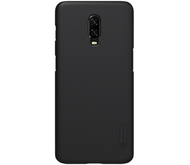 Nillkin Frosted Shield Hard Case voor OnePlus 6T - Zwart  Zwart