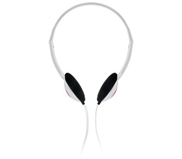 Sweex Lightweight Headphones (Roze, Wit, Zwart)