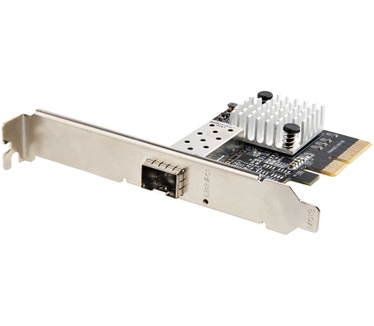 Startech.com 10G PCIe SFP+ Netwerkkaart, Single SFP+ Port Netwerk Adapter, Open SFP+ voor MSA-Compliant Modules/Direct-Attach Kabels, 10 Gigabit Fiber PCIe NIC, PCI Express SFP+ Netwerkkaart