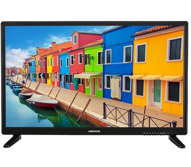 Medion Life E12837 LCD TV met DVD speler Zwart