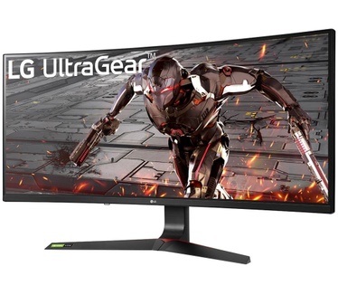 LG UltraGear 34GN73A Rood, Zwart