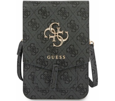 Guess 4G Metal Logo Heuptas met Riem (Scherm tot 7 Inch) - Grijs Grijs