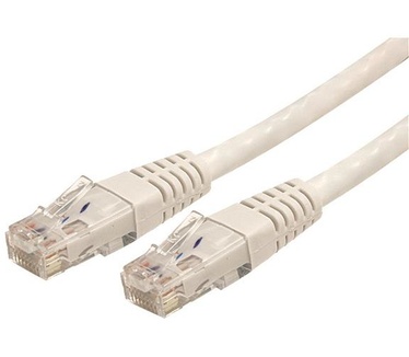 Startech.com 7 ft White Molded Category 6 Patch Cable - ETL Verified