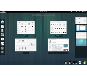 Gnome 3.6 screenshot