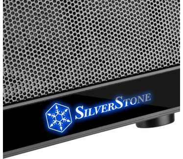 Silverstone PS15 (zonder RGB fans en met stalen zijpaneel) Zwart