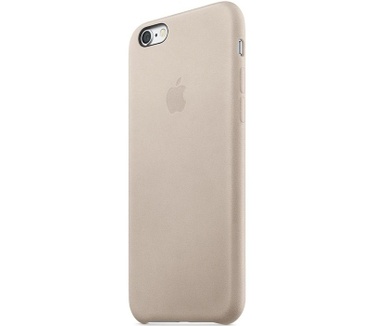 Apple Originele Hard Cover echt leer Roze voor iPhone 6/6S