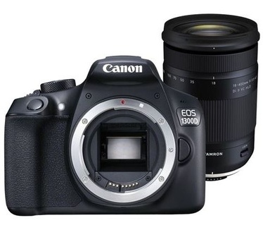 Canon EOS 1300D + 18-400mm F/3.5-6.3 Zwart