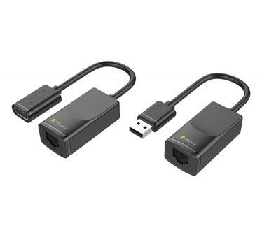 Techly IUSB-EXTENDTY2 Zwart