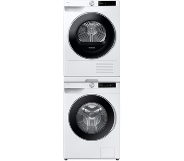 Samsung 9KG AI Dry Droger 6000-serie - Wit en zwart