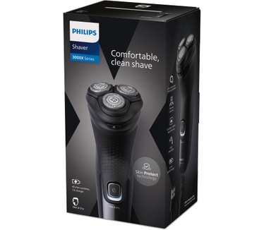 Philips Shaver 3000X Series X3051/00 Elektrisch scheerapparaat voor nat en droog scheren