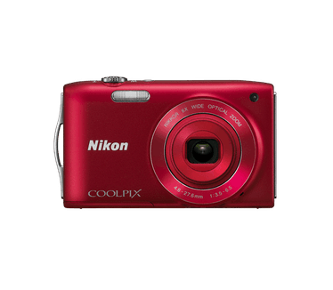 Nikon Coolpix S3200 Rood