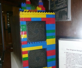 Originele Google-server met Lego uit 1998