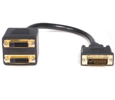 Startech.com DVI-D naar 2x DVI-D digitale video splitter kabel 30 cm M/F