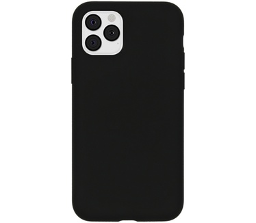 Accezz Liquid Silicone Backcover iPhone 11 Pro - Zwart (iPhone 11 Pro) Zwart