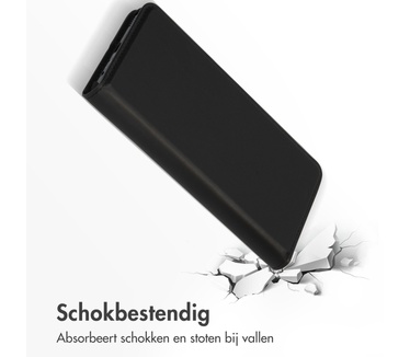 Accezz Premium Leather Slim Bookcase Samsung Galaxy A52(s) (5G/4G) - Zwart