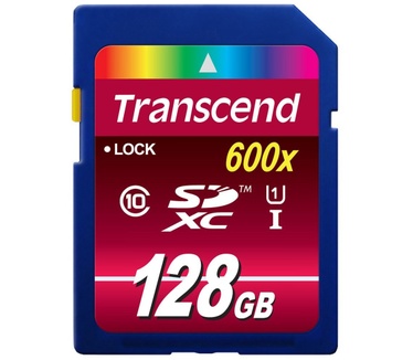 Transcend SDXC Class 10 UHS-I UHS-I 600x (Ultimate) 128GB