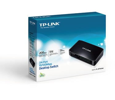 TP-Link 24-Port 10/100Mbps Desktop Switch