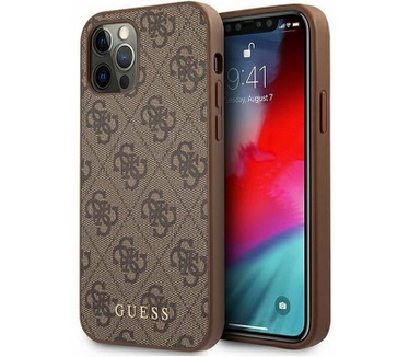 Guess 4G Back Case - Apple iPhone 12/12 Pro (6.1") - Bruin Bruin