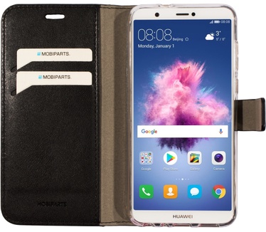 Mobiparts Classic Wallet Case Huawei P Smart (2018) Black