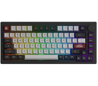 Akko 5075B Plus Dracula Castle Dracula Switch RGB Draadloos Hotswap Mechanisch Gaming Toetsenbord