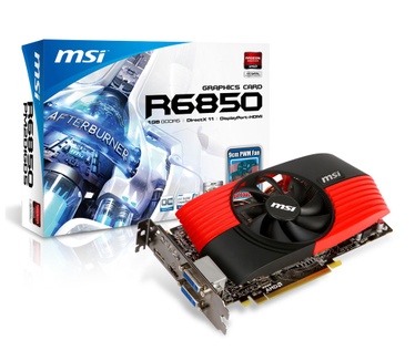 MSI MSI Radeon HD6850 - 1024MB-PCI-E - DVI HDMI