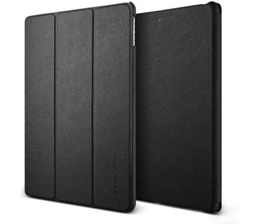 VRS Design Apple iPad Pro 10.5 Lederen Tablethoes Zwart