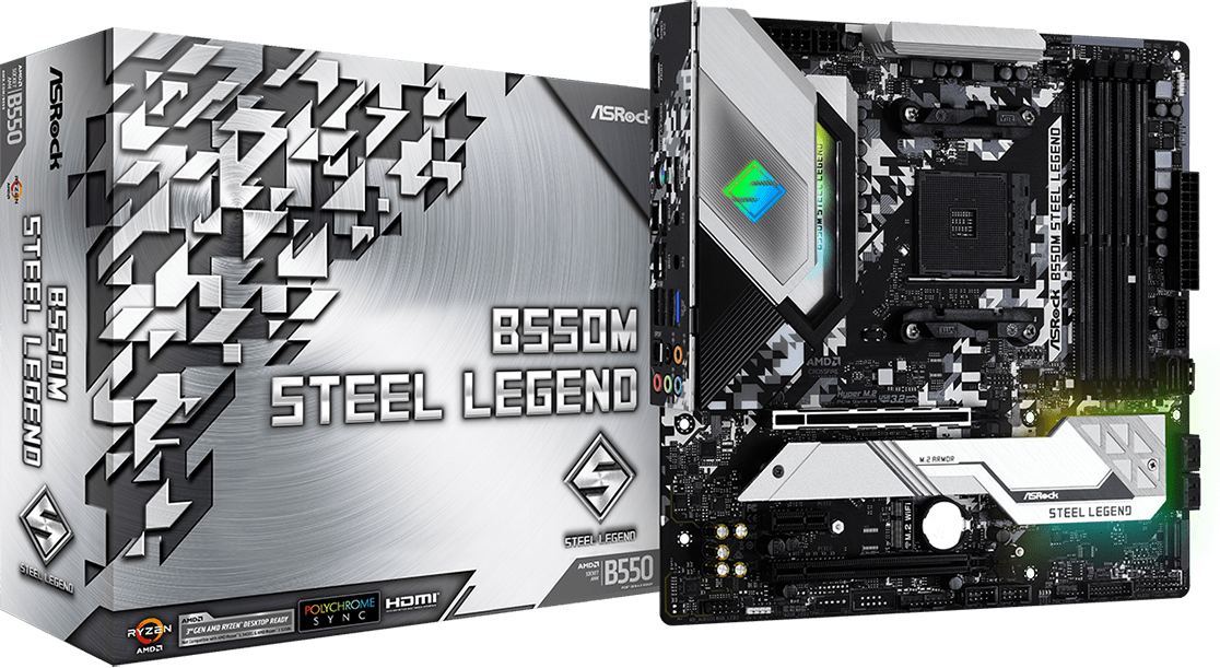 ASRock B550M Steel Legend aangeboden - Vraag & Aanbod - Tweakers