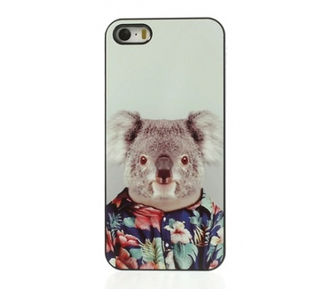 KEES Hardcover Hoesjes Apple iPhone 5S - Koala