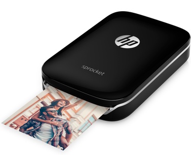 HP Sprocket Zwart