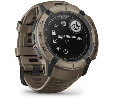 Garmin Instinct 2X Solar Tactical Edition Zwart (Brons)