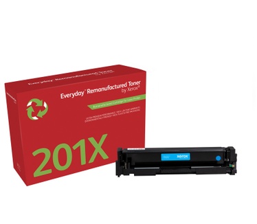 Xerox Cyaan toner cartridge. Gelijk aan HP CF401X. Compatibel met HP Colour LaserJet Pro M252, Colour LaserJet Pro M274, Colour LaserJet Pro M277