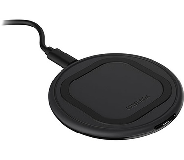 Otterbox Wireless Charging Pad 10W + EU Wall Charger 18W + USB A-Micro USB Cable, zwart