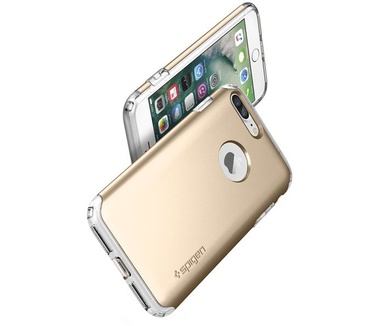 Spigen Hybrid Armor Apple iPhone 7 Plus Case - Champagne Gold