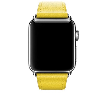 Apple 38mm Spring Yellow Classic Buckle