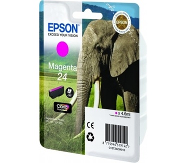 Epson Singlepack Magenta 24 Claria Photo HD Ink