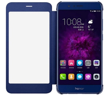 Huawei Honor Origineel S-View Book Cover - 8 Pro - Blauw  Blauw