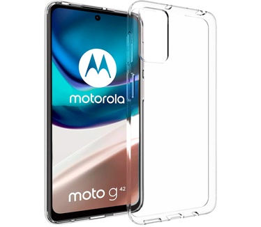 Accezz Clear Backcover Motorola Moto G42 - Transparant