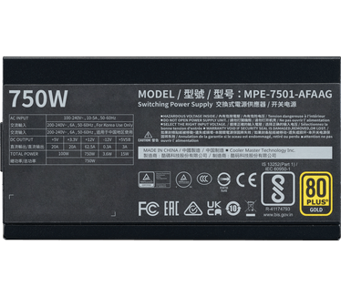 Cooler Master MWE Gold 750 V2 ATX 3.1