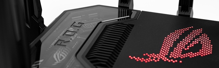 Vuurspuwende gamerouter met Wi-Fi 7
