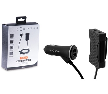 Avanca 2+2 USB Car Charger