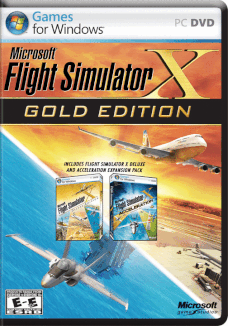 Flight Simulator X - Gold Edition, PC