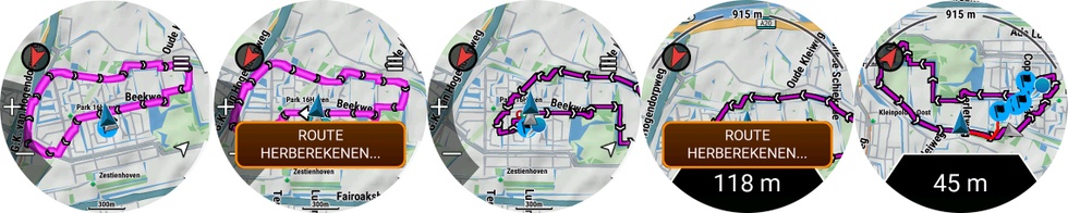 Garmin fenix 8 dynamic rerouting